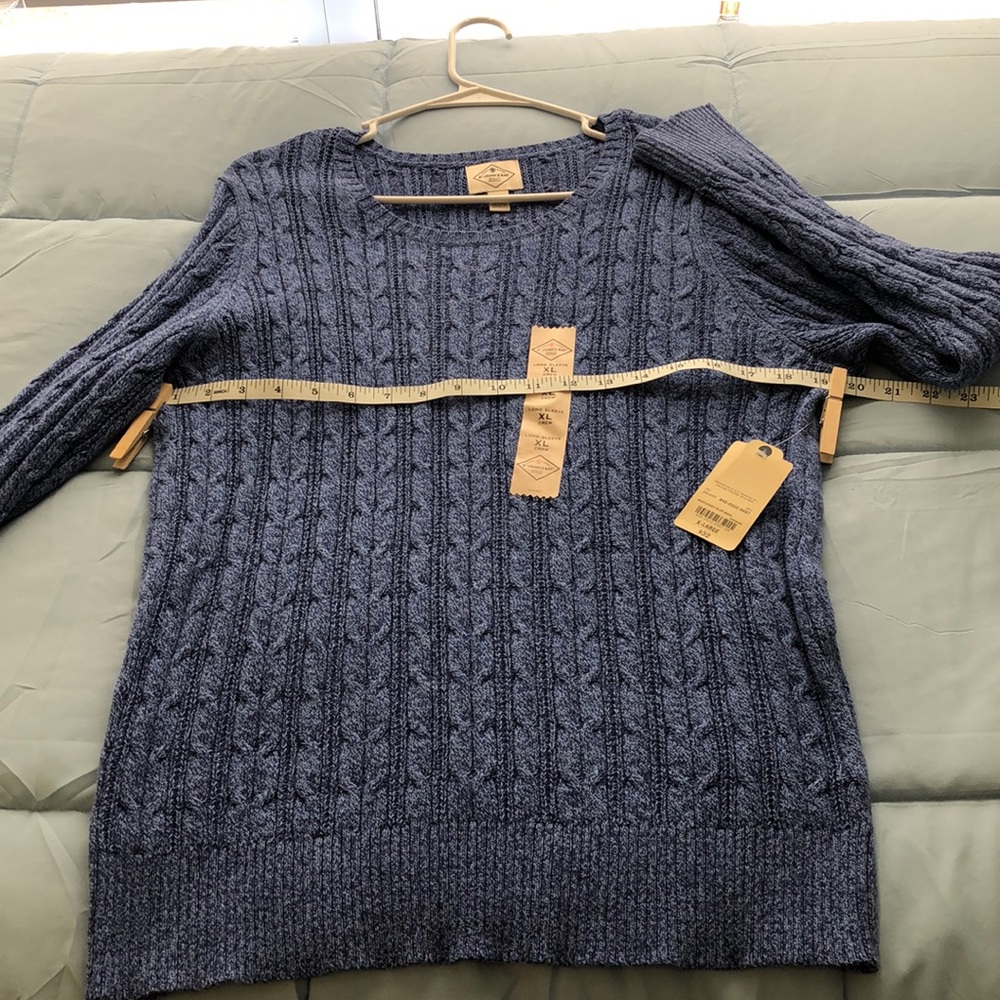 DONATED - NFS -BNWT SJB Cable-Knit Crew Neck Pullover Sweater